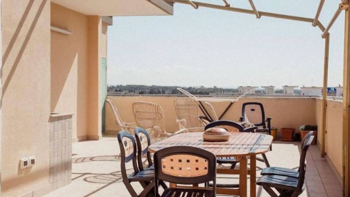 Province of Lecce Apartment | Top floor flat with sea view in Gallipoli