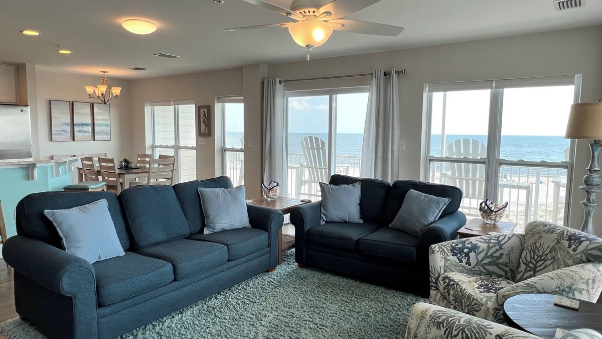 Mexico Beach Condo | Top Floor Gulf Front Condo- An Unforgettable View!