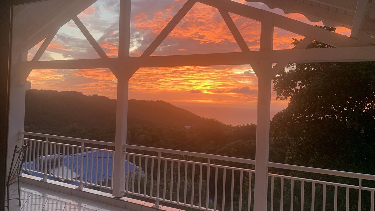 Deshaies Villa | Top of Villa "La MARGUERITE