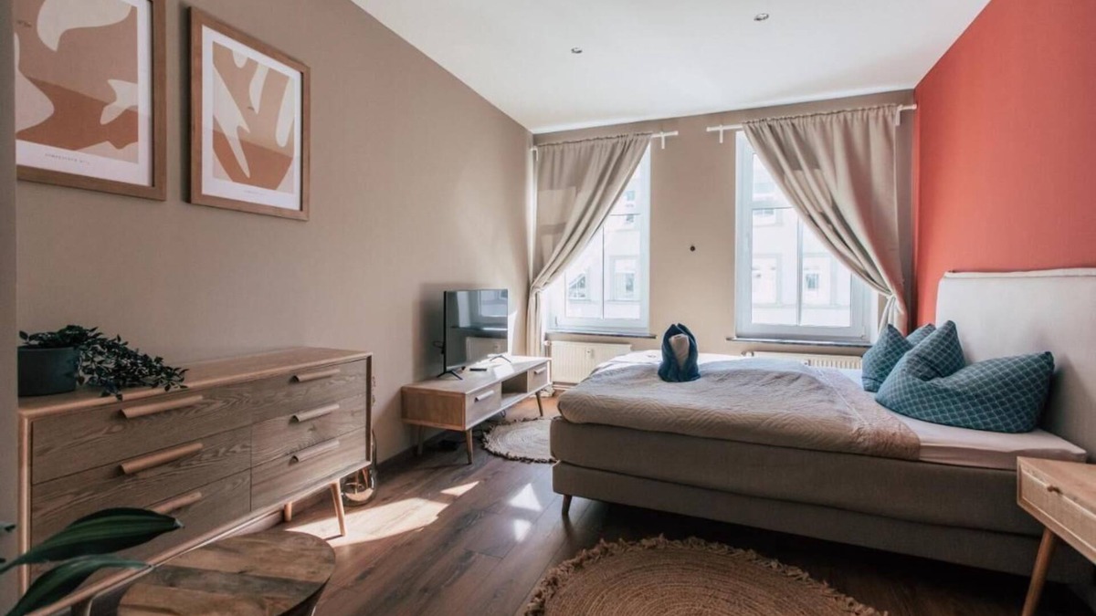 Sangerhausen Apartment | Topmodern - Ferienwohnung direkt am Rosarium