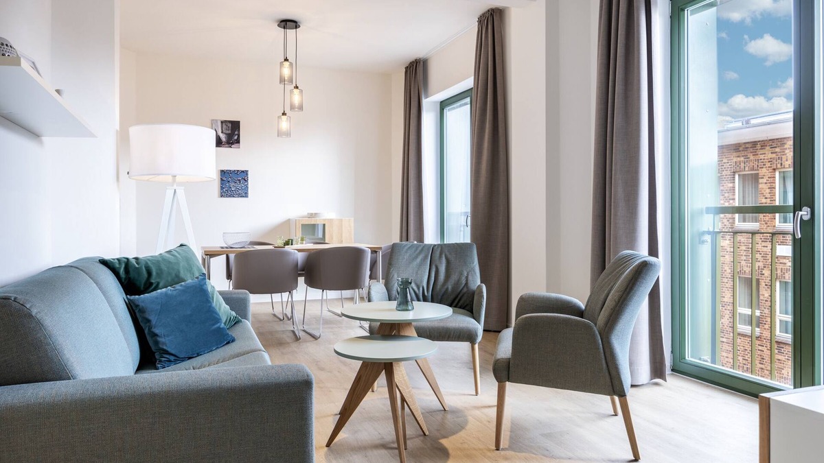 Wismar Apartment | Topmodernes, Barrierearmes Apartment in Erstklassiger und Zentraler Hafenlage