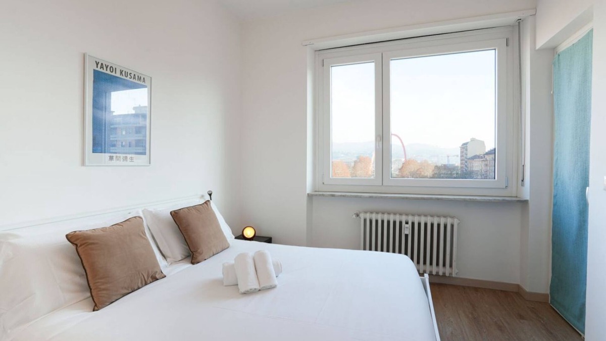 Lingotto Apartment | Torino | Lingotto House | Trilocale con balcone e vista