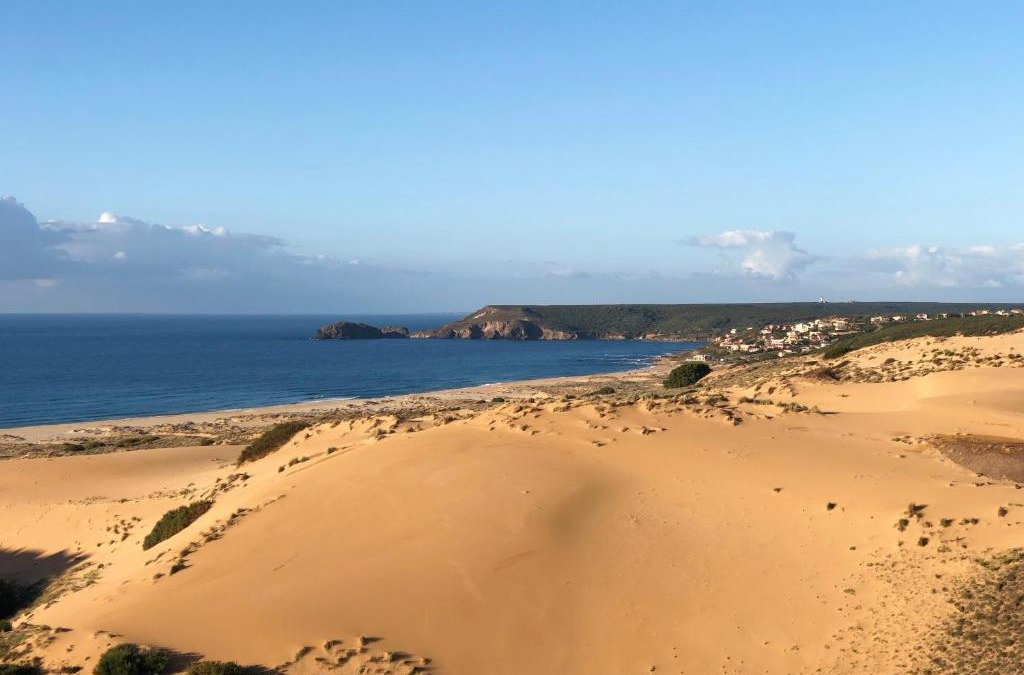 Torre dei Corsari House | Torre dei Corsari mit Aussicht auf Meer und Dune