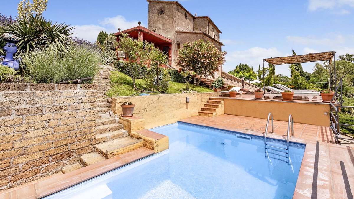 Castiglione in Teverina Villa | Torre Del Melograno With Heated Pool, Castiglione in Teverina, Italy