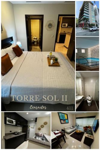 Puerto Santa Ana Apartment | Torre Sol ll Trade Center 411Mall del Sol Ecusuites Gye