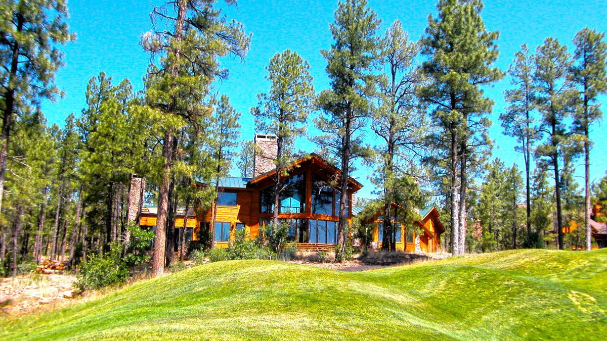 Torreon Cabin | Torreon Luxury Cabin, 4000 Sq Ft on 1st green Golf Course/Creek/Family friendly