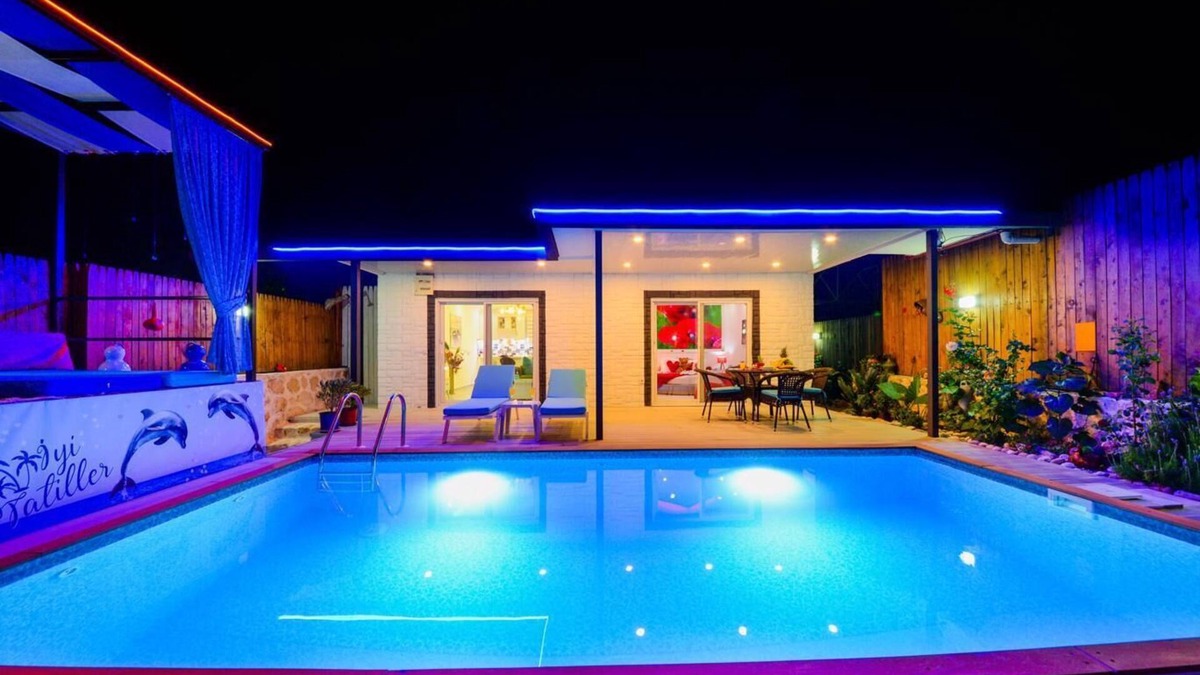Uzumlu House | Totally Private Honeymoon Villa with Secluded Pool in Peaceful Village Setting.