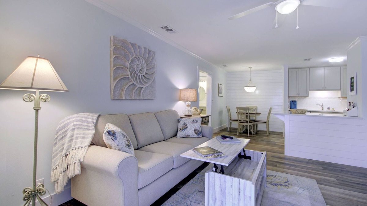 Demere Park Condo | Totally Renovated Coastal Condo in Ocean Walk, Unit T-2