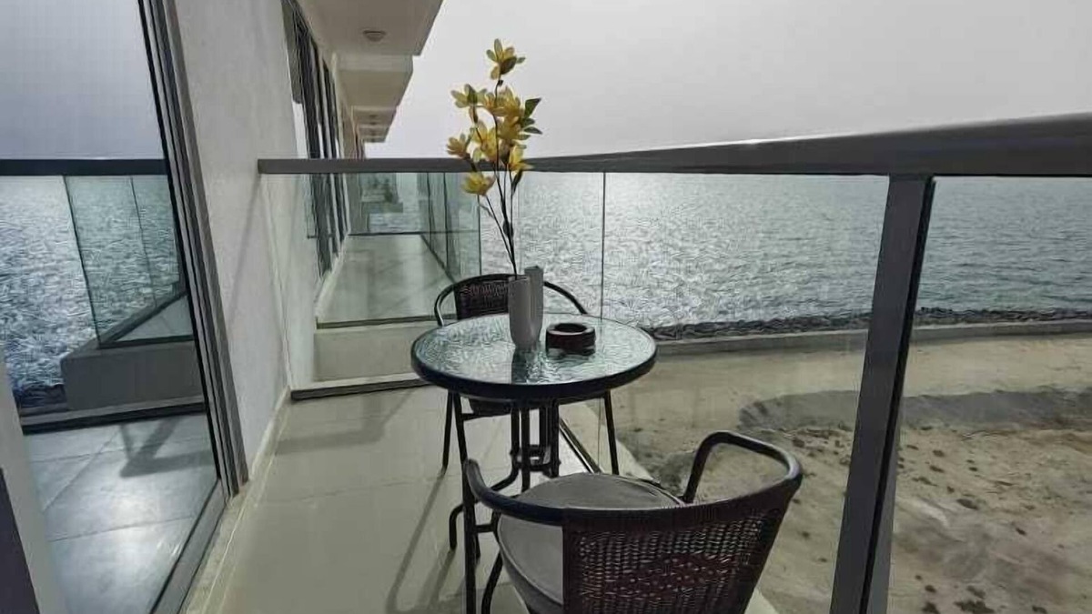 Ras Al Khaimah Apartment | Touch the sea (Stylish 2 bedrooms apartment Seaview)