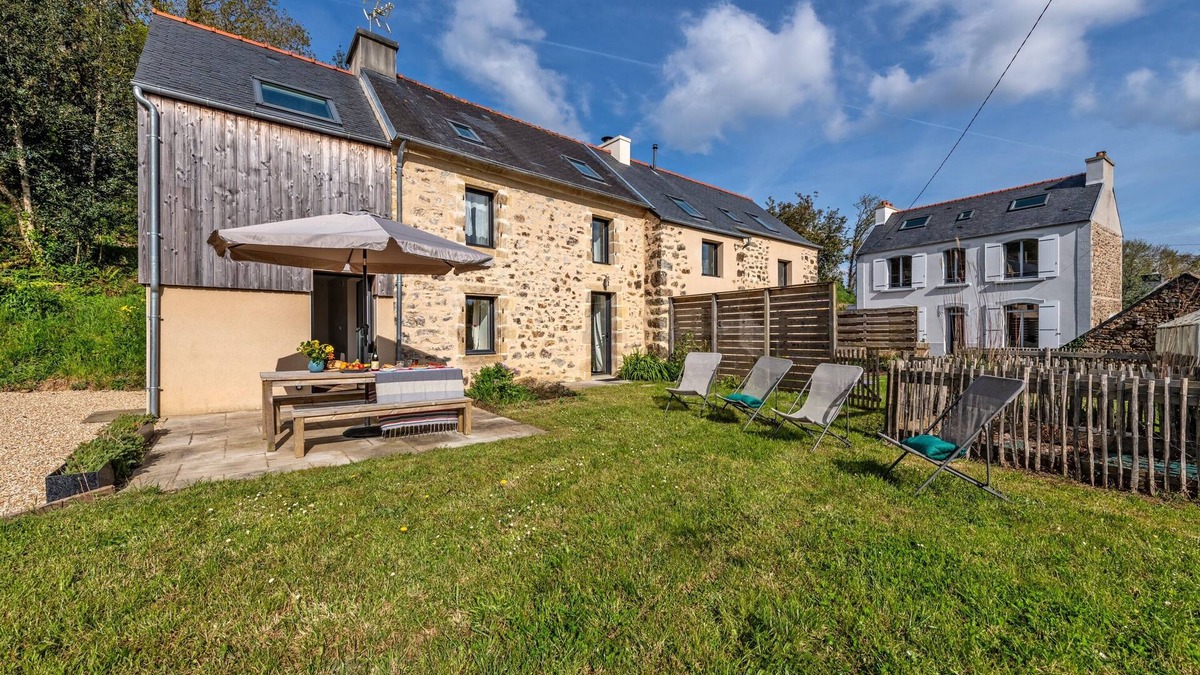 Plougastel-Daoulas House | Toudig - Maison avec terrasse et jardin