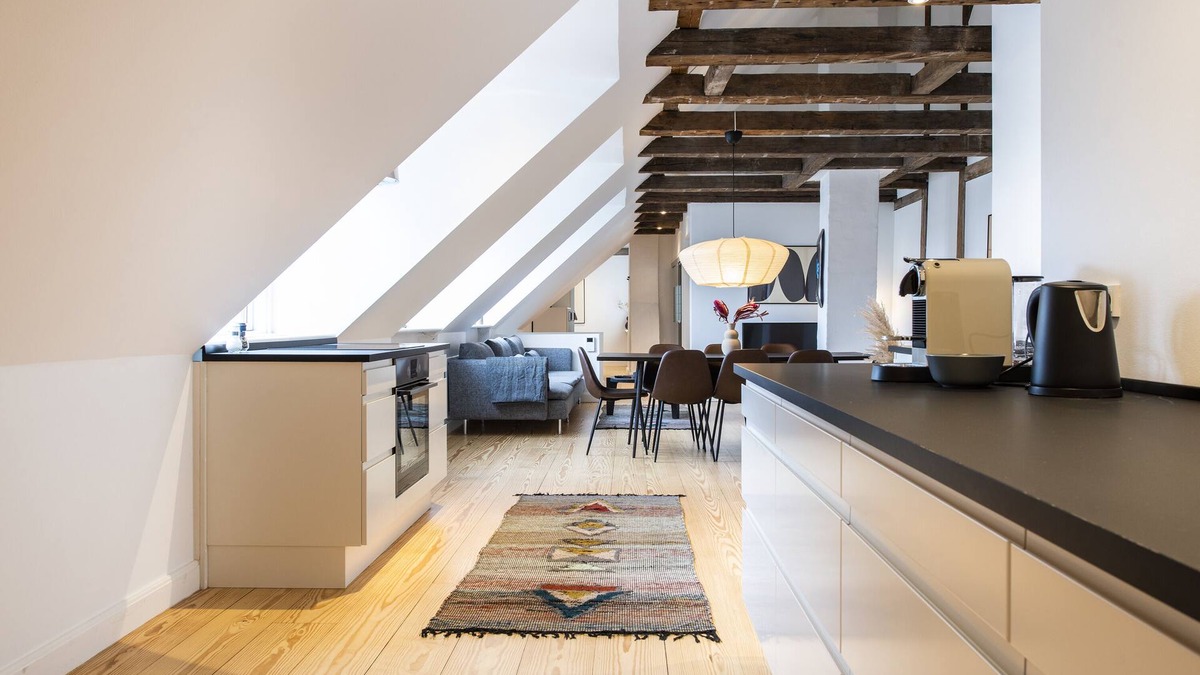 Copenhagen City Centre Apartment | Town Hall Penthouse by Daniel&Jacob’s