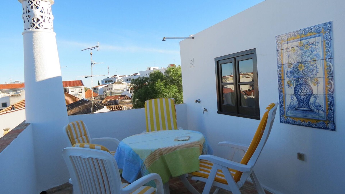 Tavira House | Townhouse in historical centre, deck with great view, quiet
