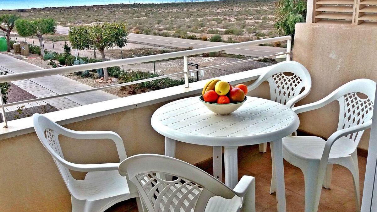 Retamar Apartment | Toyo-Golf side of the natural park Cabo de Gata Great sea views! Beach 300m
