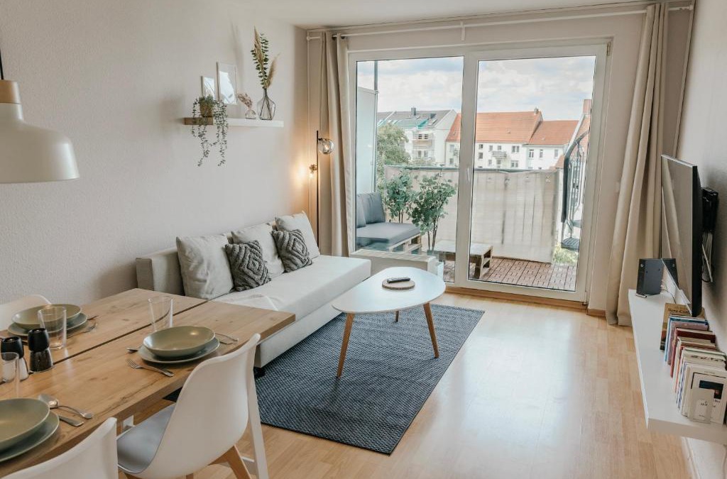Zentrum-Nord Apartment | TRABER APARTMENTS 1 SZ Zentral Ruhig Balkon