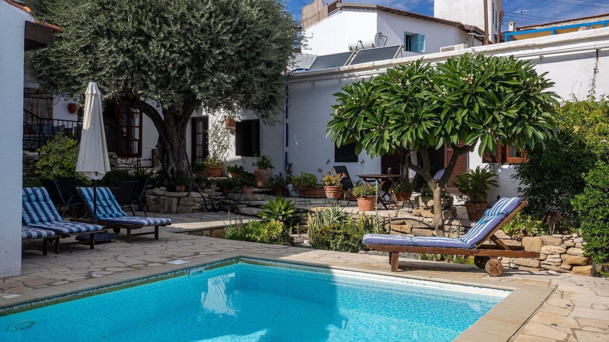 Maroni House | Traditional Character House in unspoilt Cyprus village, sea views, private pool