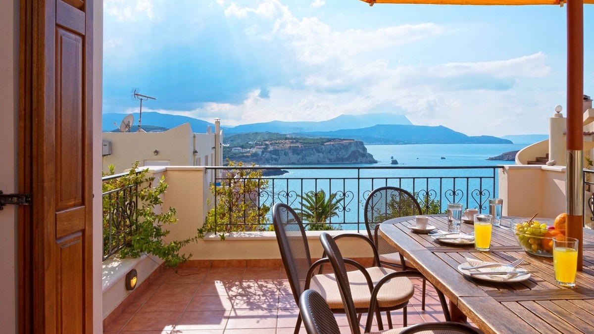 Plaka Villa | Traditional Pool Villa with Sea and Mountain View