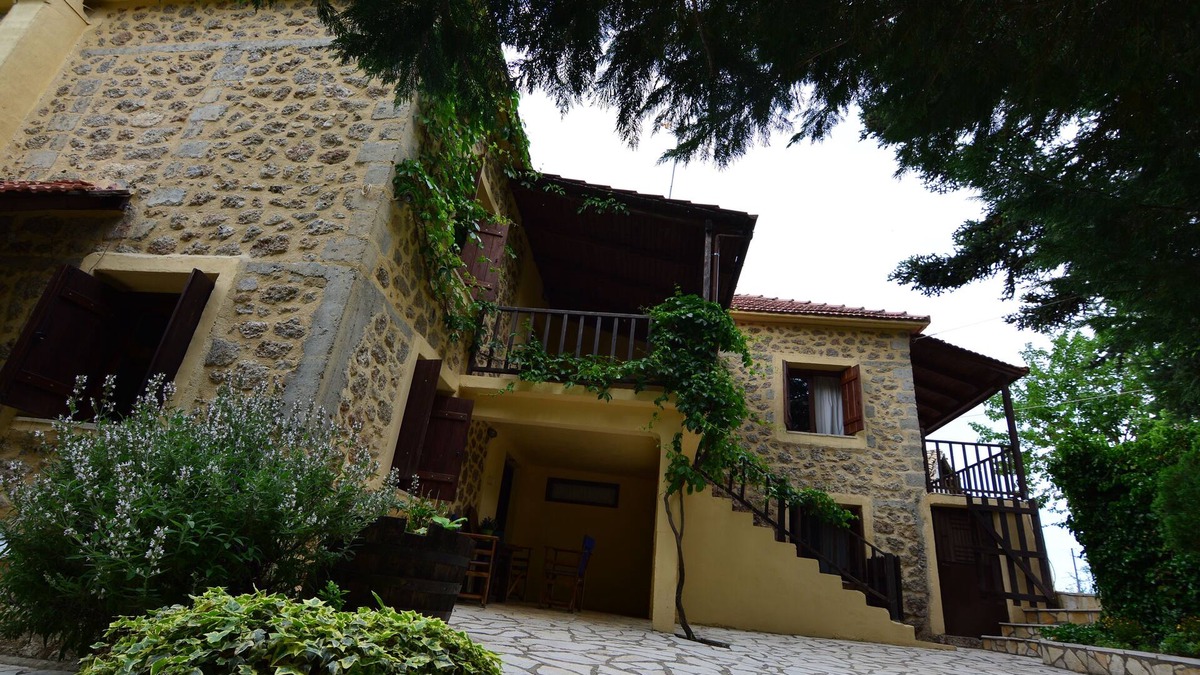 Ano Trikala House | Traditional stone house "Ilianthi"