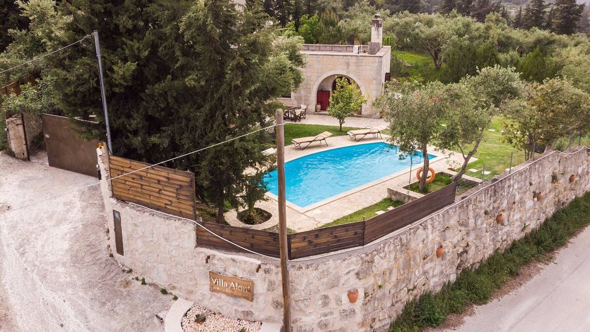 Maza Villa | Traditional Stone Villa With Pool And Nice View.