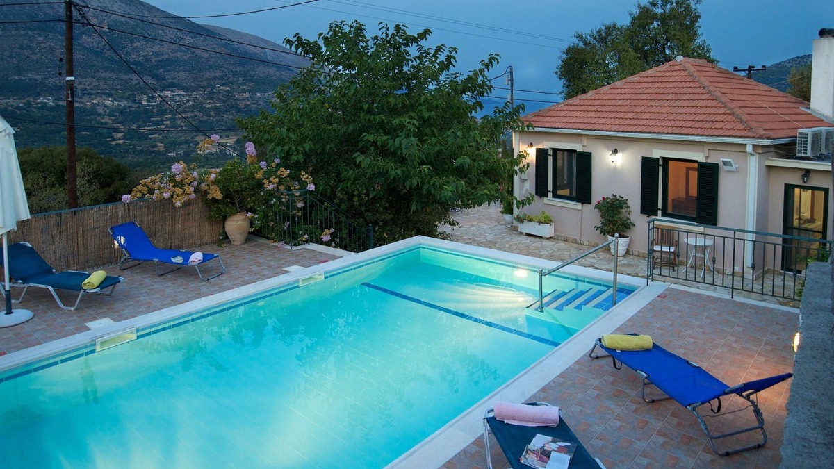 Makriotika Villa | Traditional Villa with Private Pool, Lovely Sea Views, Rural location, A/C, BBQ