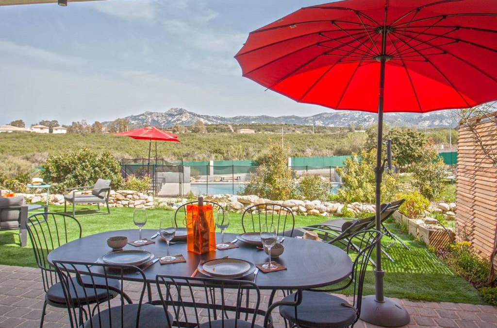Calenzana Apartment | Tramontana quiet place 7 min from beach swimming pool bbq