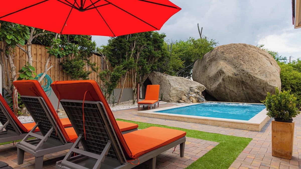 Santa Cruz Villa | Tranquil 3BR Aruba Villa Escape w/Pool, Gazebo & Car Near Waterpark