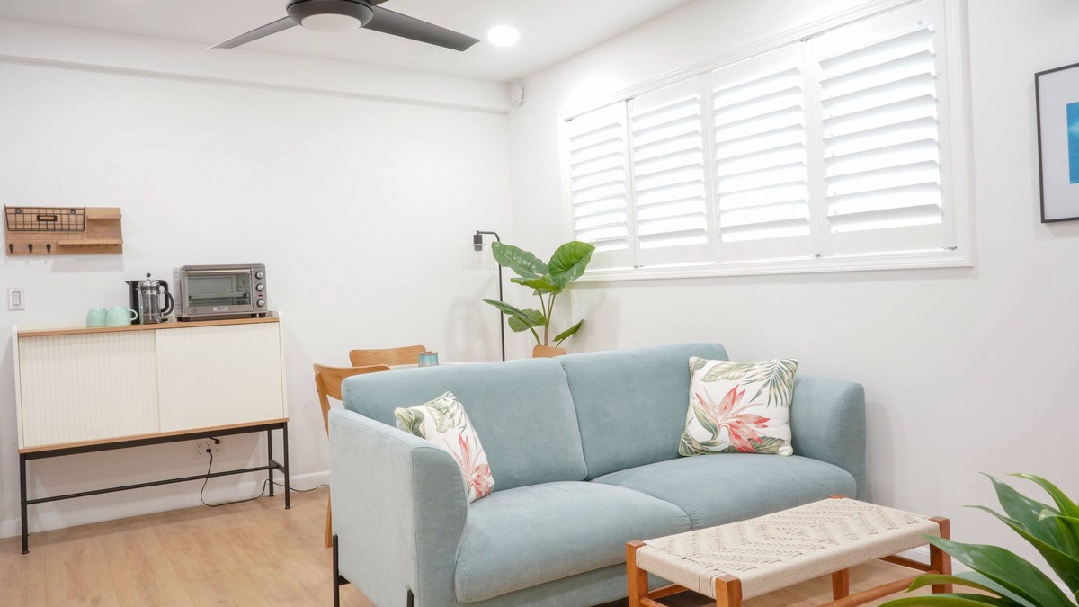 Eastern Honolulu House | Tranquil and Chic 1 Bd and Bth with Car and Sauna