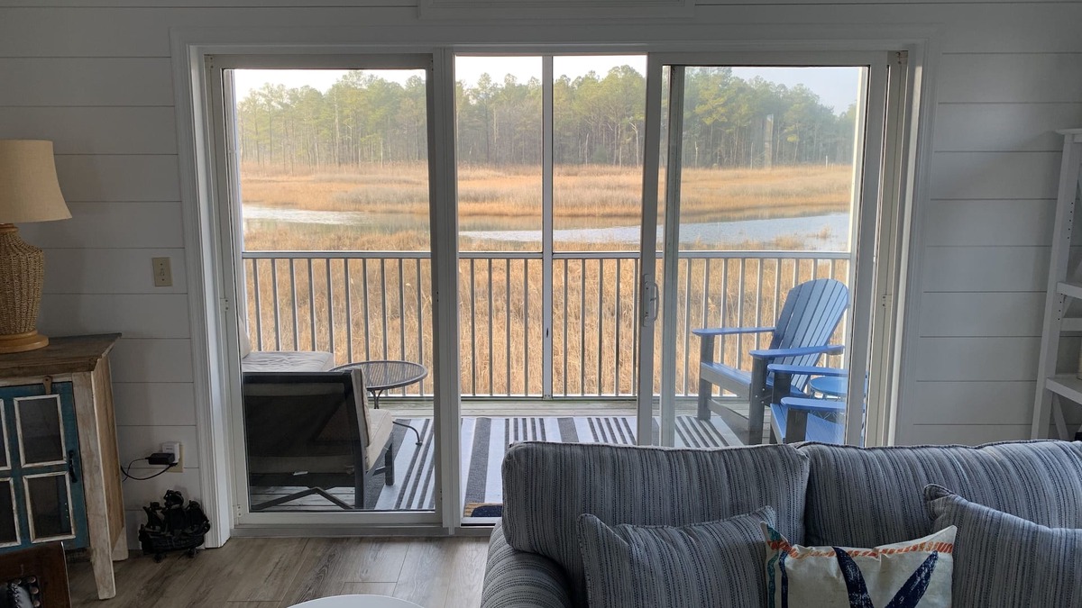 Ocean View Condo | Tranquil escape in Bethany Bay. Relax at the 2 BR Condo with nature views.