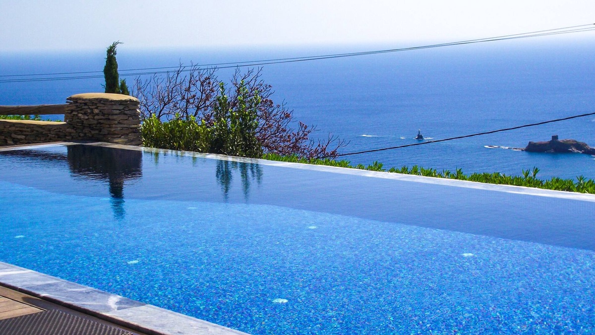Apikia Villa | Tranquil, Relaxing Luxury Art Villa with private infinity pool & marvelous views