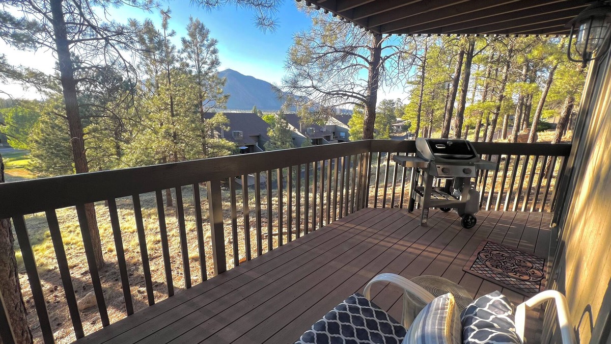 Flagstaff Condo | Tranquil Retreat In the Pines w/Mountain Views! Updated 1 Bed 1 Bath