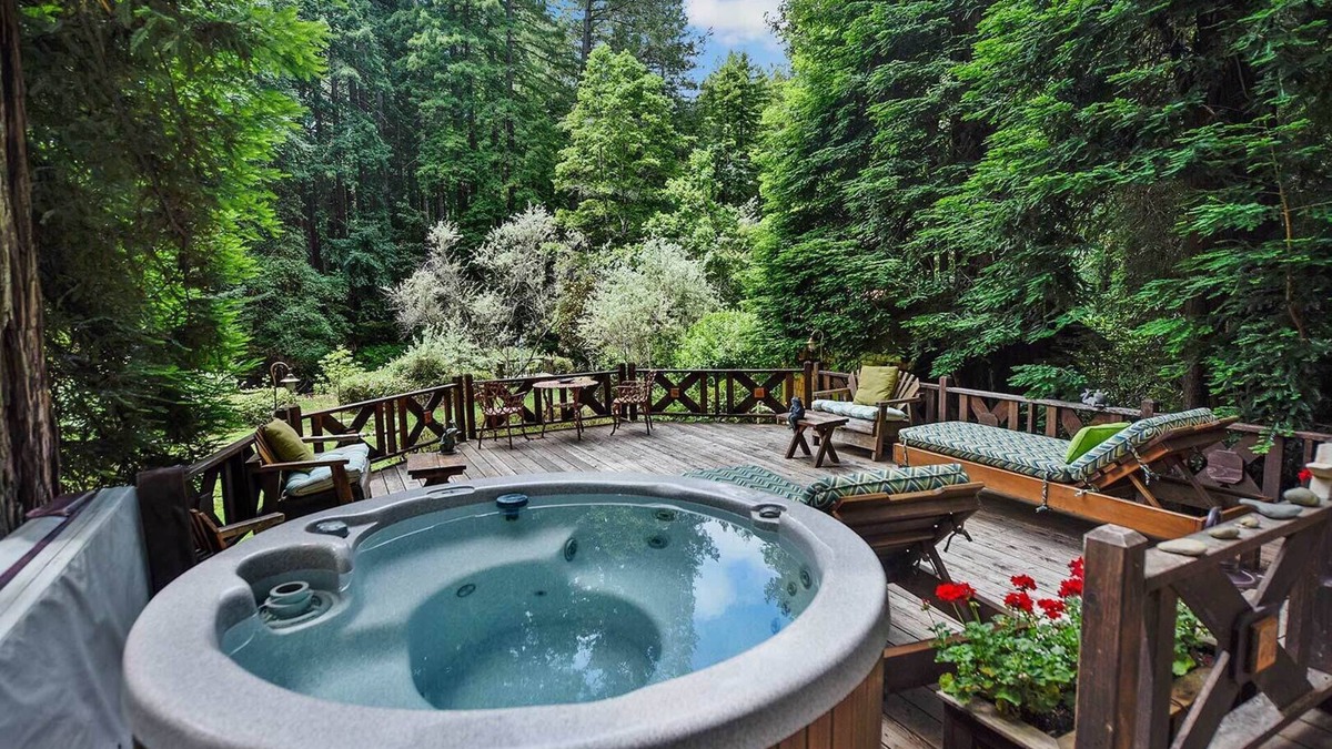 Cazadero Cabin | Tranquil Retreat on Austin Creek, Surrounded by Forest Views