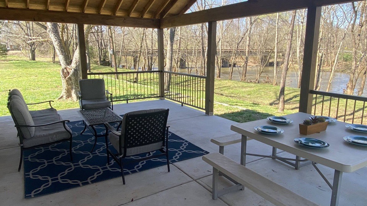 Brownsboro House | Tranquil Riverside Retreat: 10 Minutes from Downtown Huntsville