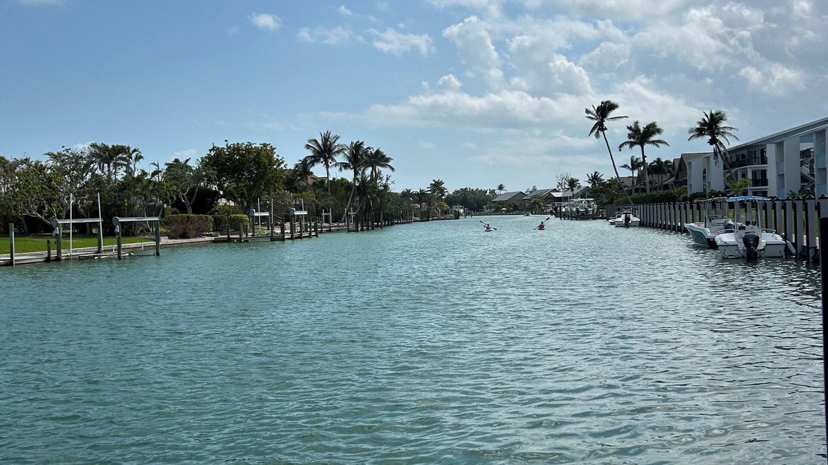 Shell Harbor Condo | Tranquil WATERFRONT 2-bedroom condo on Sanibel Island minutes to the beach!