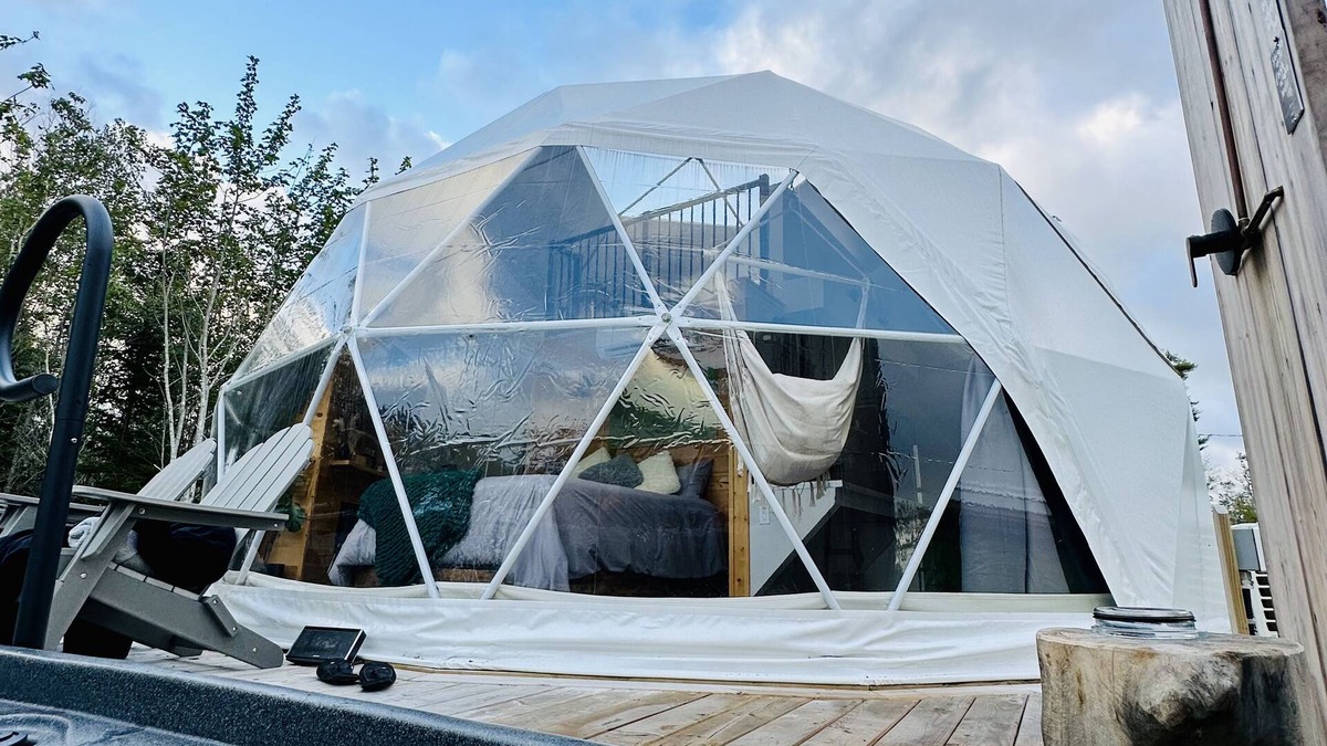 Pomquet Resort | Tranquility Dome - Accessible & Barrier Free - Private Hot Tub -Waterfront Views
