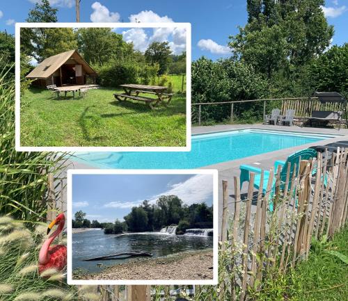 Arc-et-Senans Ski Chalet | Trappeur du Camping la Saline d'Arc et Senans