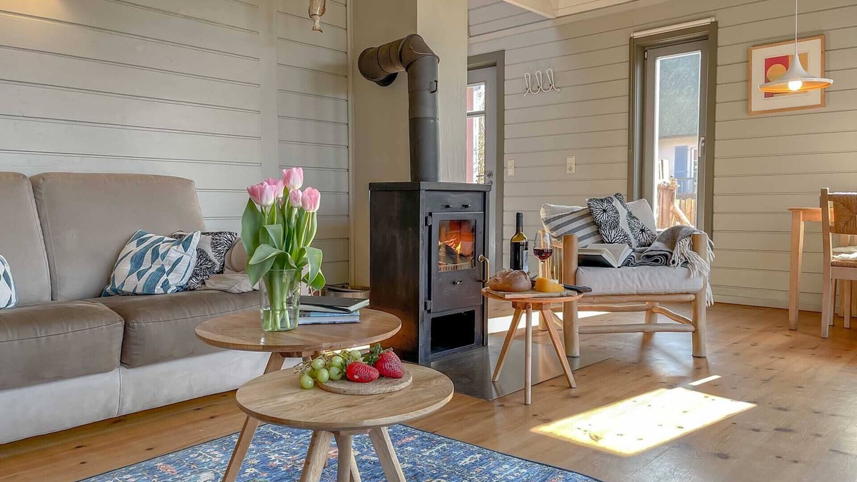 Luckow House | traumHaff® Dreamy pilots romantic Baltic Sea, private NORDICSPA, fireplace, boat