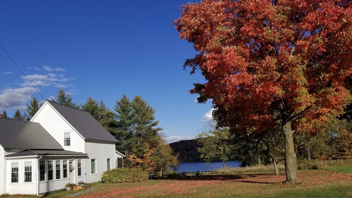 Newport Other | Treasured Farmhouse on South Bay, Lake MemphreMagog.