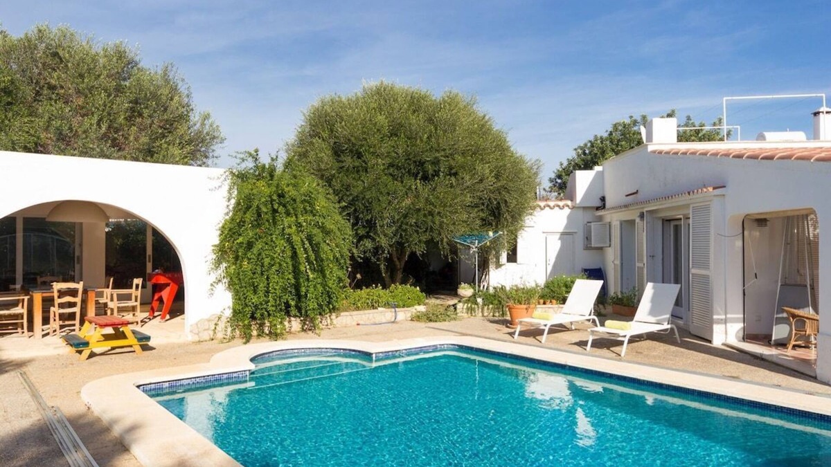 Trebeluger Villa | Trebaluger 3 bedroom villa, Es Castell
