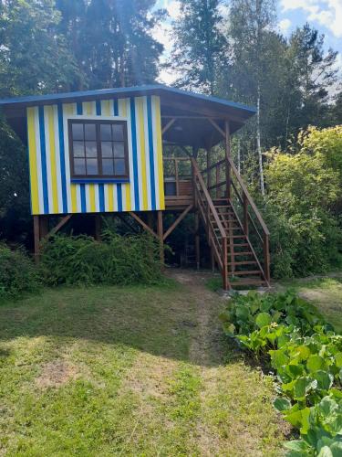 Engure Cabin | Tree House Fluffy Horns - Namiņš Kokos Pūkainie Ragi