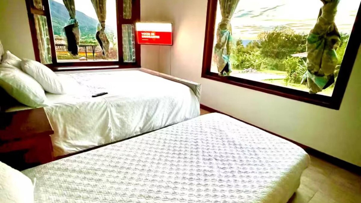 Villa de Leyva Bed & Breakfast | Triple room mountain view