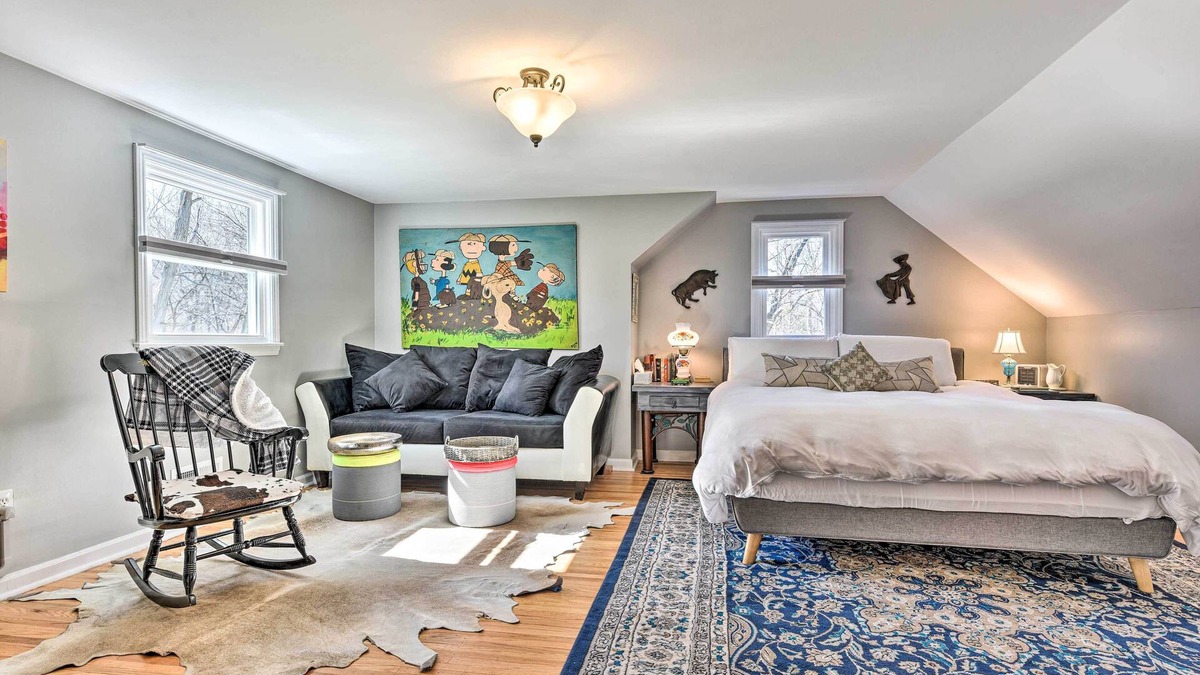 Pittsford Apartment | Trolley Apt Upper: Steps to Village Trail & Canal!
