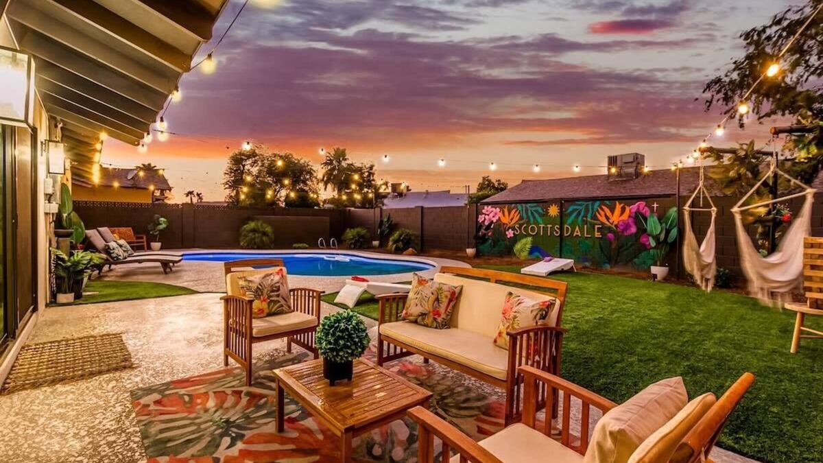 Scottsdale House | Tropic Oasis by Scottsdale Beach Club - NEW
