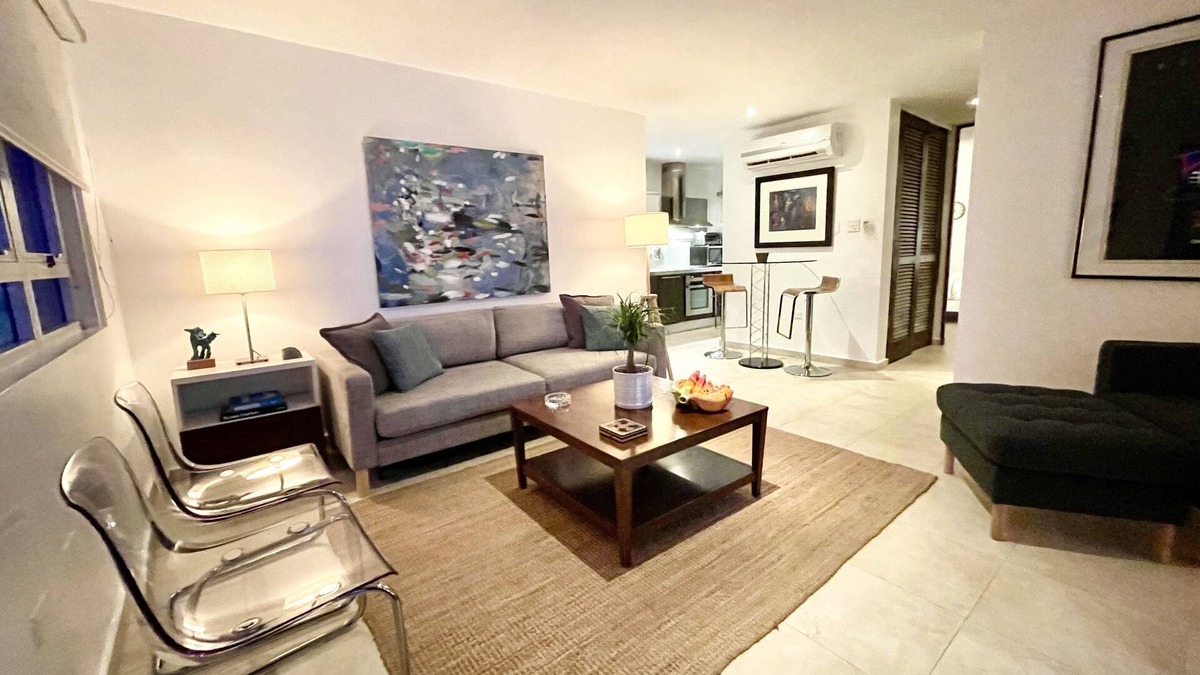 Ocean Park Apartment | Tropical Modern Apt in Ocean Park Gated Community