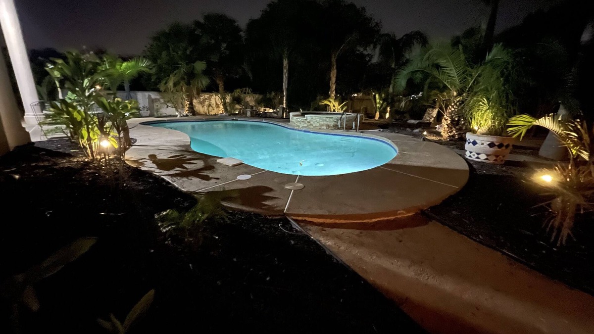 Palmhurst House | Tropical paradise 4 bedroom pool gym Mission TX