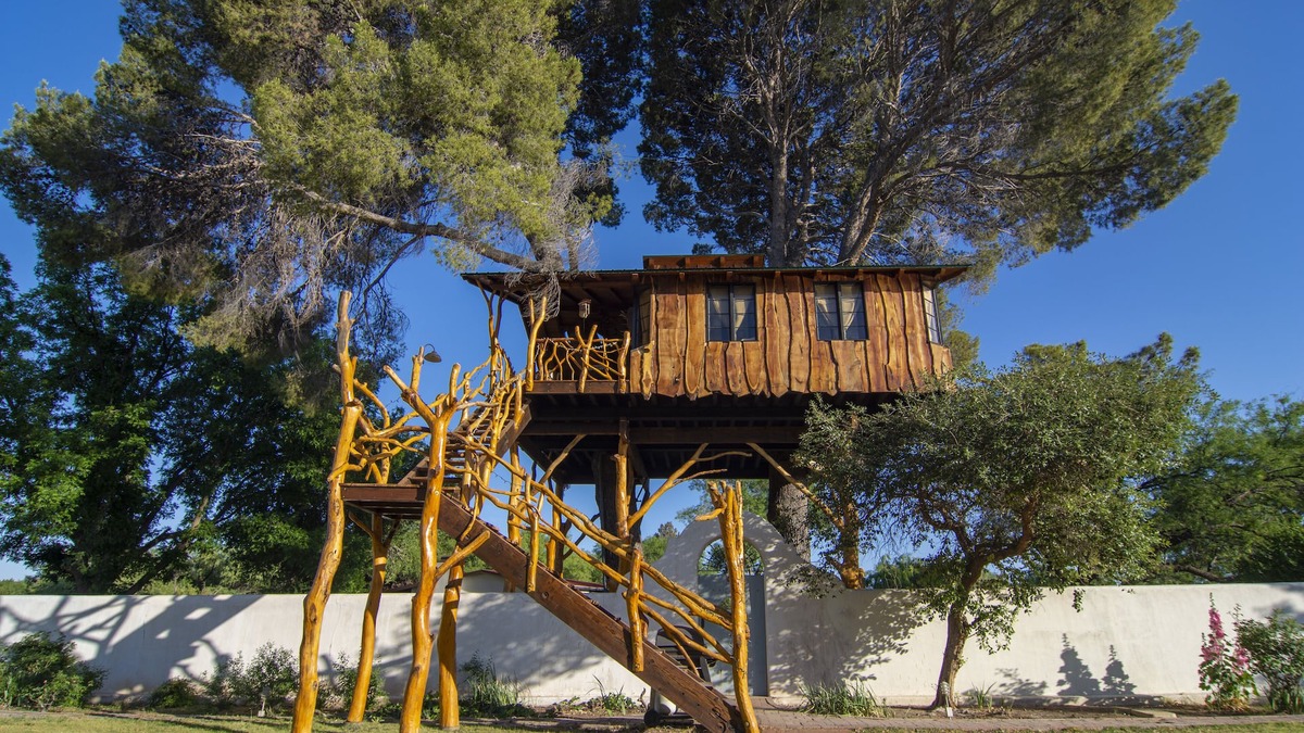 Tubac Cabin | Tubac Treehouse - built by the Treehouse Guys, LLC.