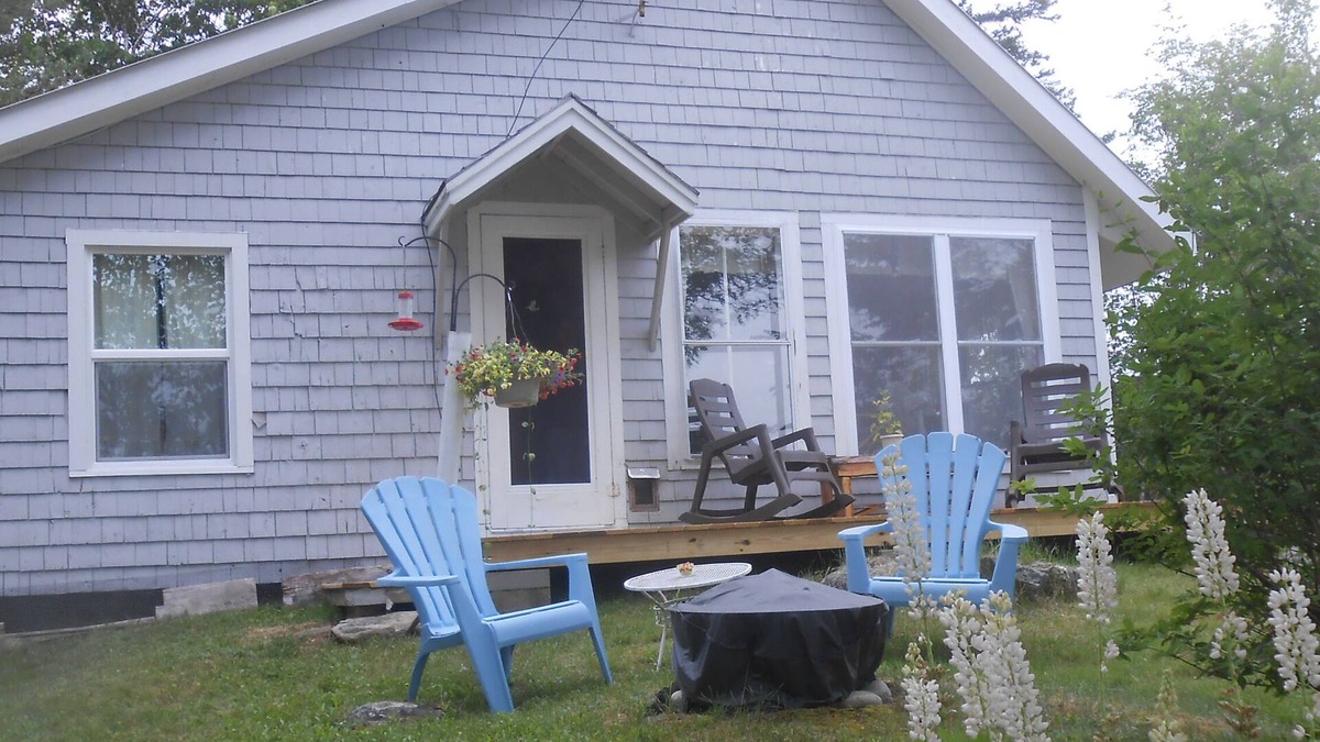 Gouldsboro Cottage | 'Tugwassa' On Downeast Jones Pond- poet's cottage with wi-fi