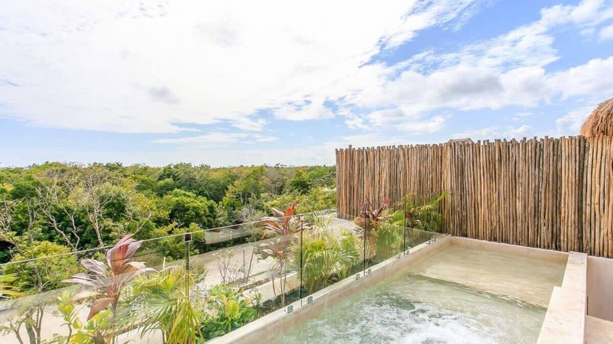 Zama Condo | Tulum Villa Private Pool Aldea Zama with Bikes