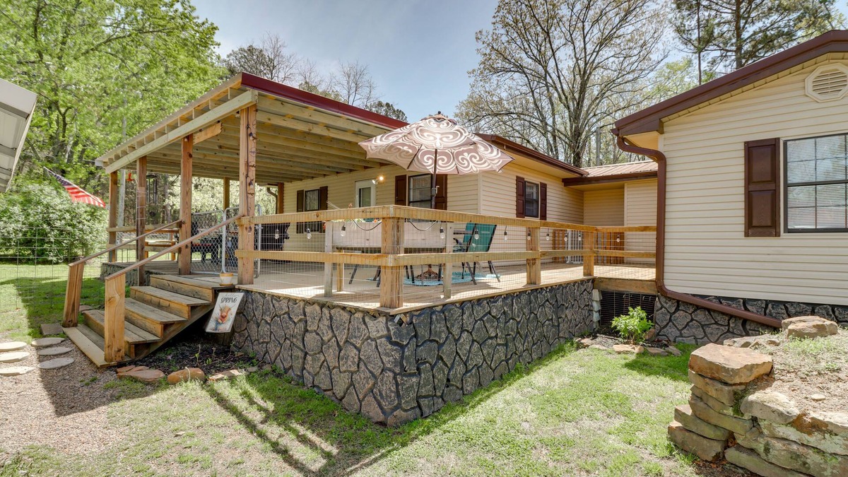 Tumbling Shoals House | Tumbling Shoals Home w/Private Yard + Grill!