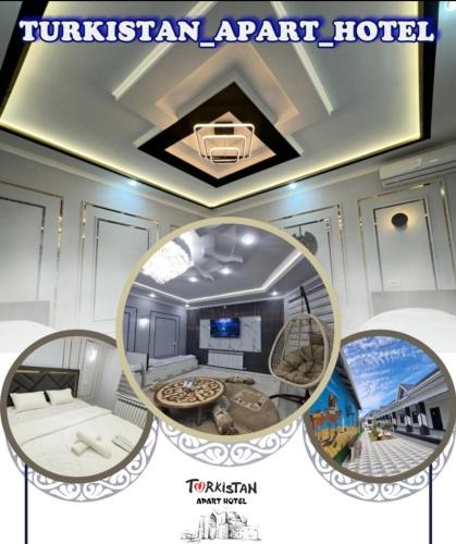 Turkestan Apartment | Turkistan apart Hotel ближе Караван сарая