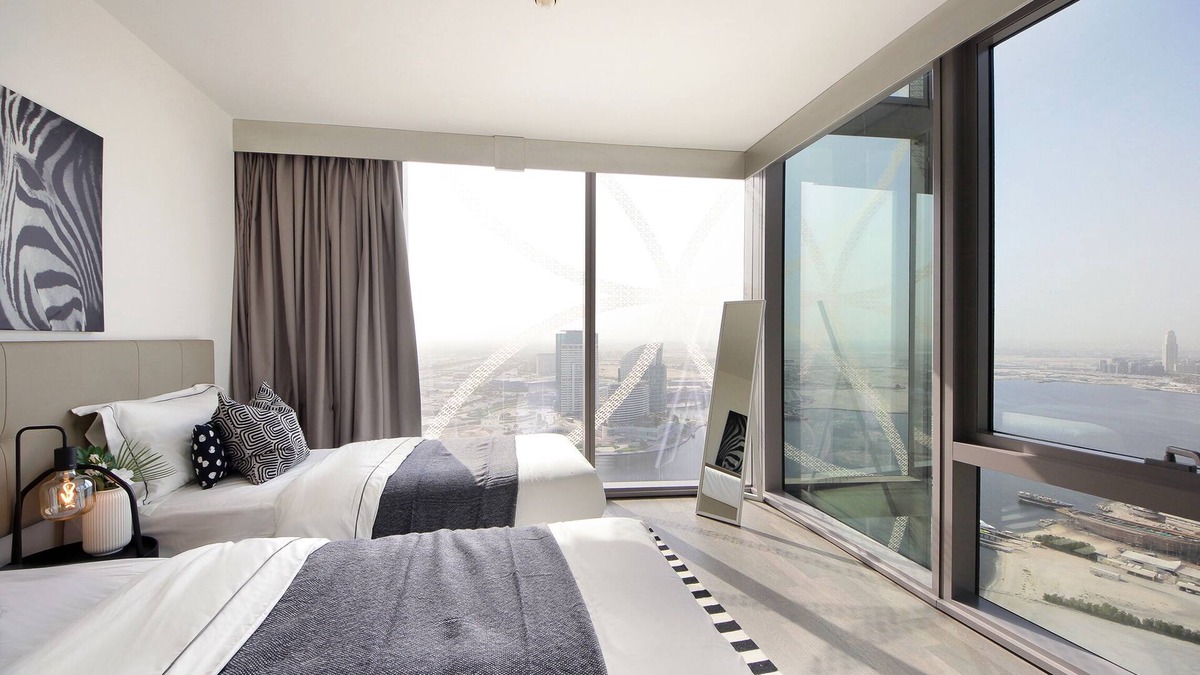 Jadaf Apartment | Turnkey - Luxury 3BR Apartment - D1 Tower, Al Jaddaf