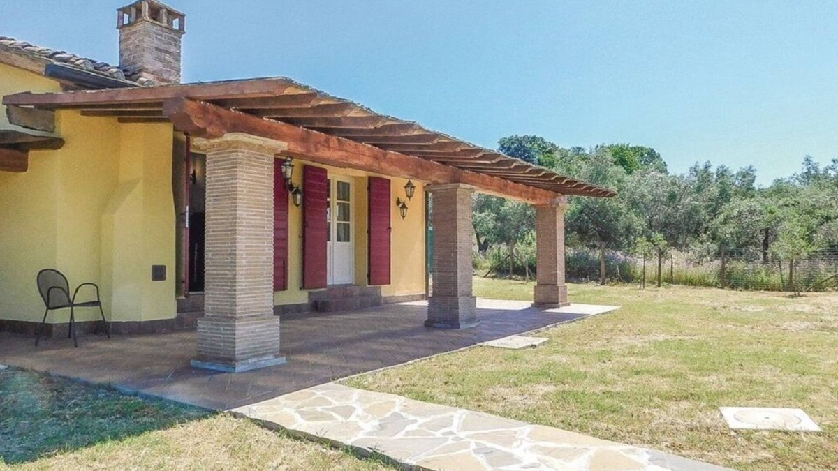 Monteverdi Marittimo House | Tuscany: House "Old Abbey" among the olive trees with pool